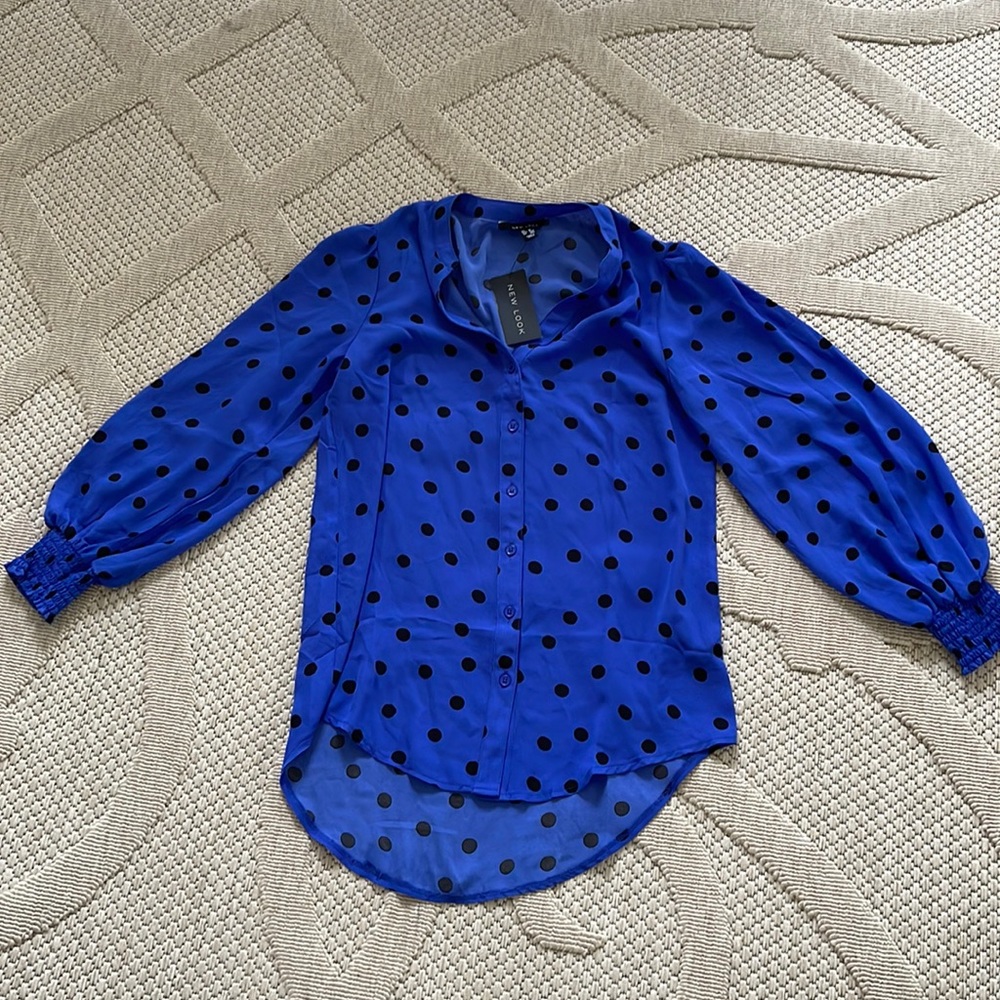 Blue New Look Blouse 6